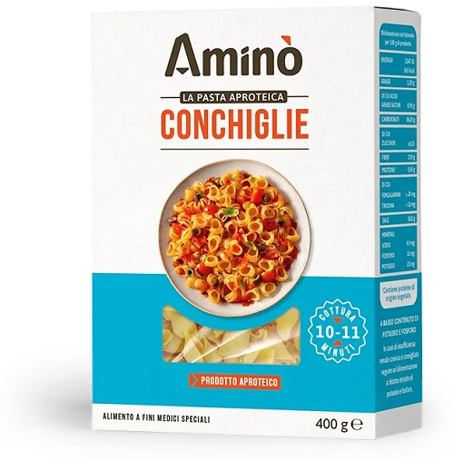 AMINO' CONCHIGLIE APROTEICHE 400 G - Oltrefarma