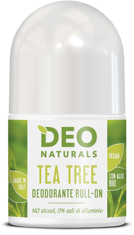 DEONATURALS ROLL ON TEA TREE 50 ML - Antica Farmacia Ferrari