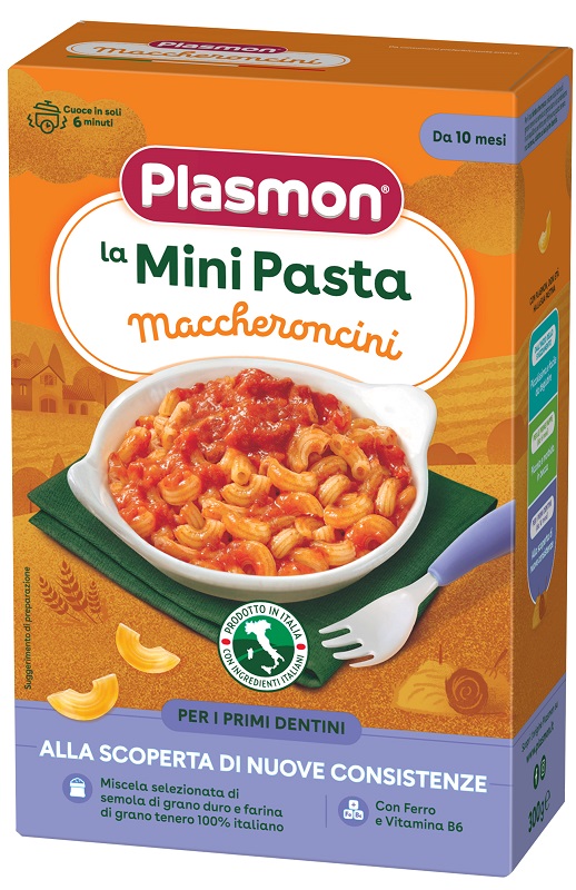 PLASMON PASTA MACCHERONCINI 300 G - Oltrefarma