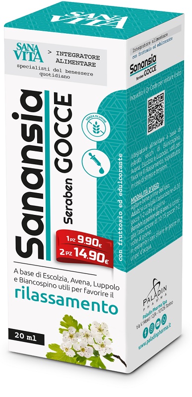 SANAVITA SANANSIA SERABEN GOCCE 20 ML - Oltrefarma