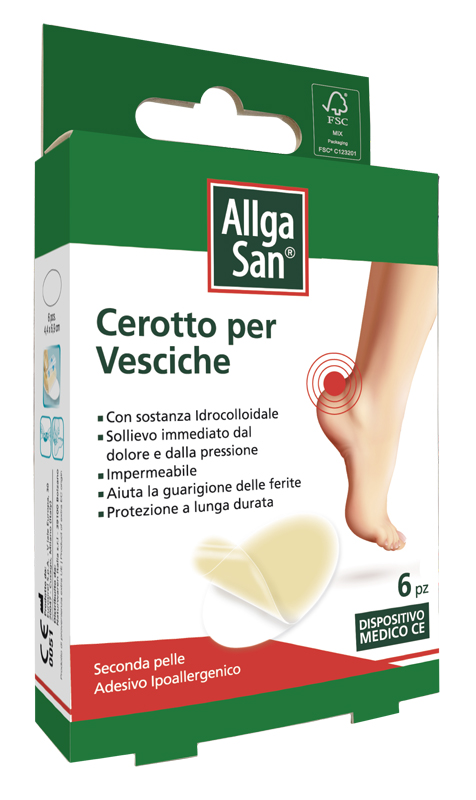 CEROTTO VESCICHE ALLGASAN 6 PEZZI - Antica Farmacia Ferrari