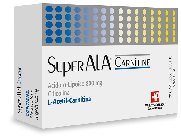 SUPERALA CARNITINE 30 COMPRESSE - Antica Farmacia Ferrari