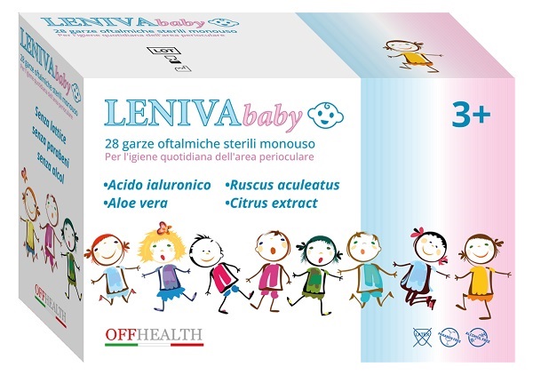 LENIVA BABY GARZE OFTALMICHE 28 PEZZI - Oltrefarma