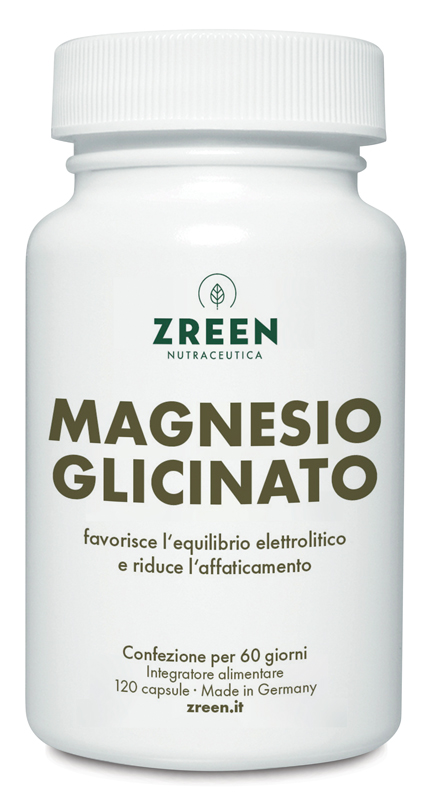 ZREEN MAGNESIO GLICINATO 120 CAPSULE - Oltrefarma