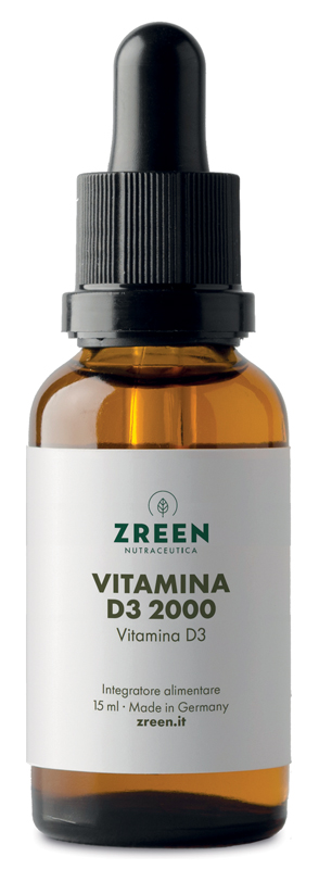 ZREEN VITAMINA D3 2000 15 ML - Antica Farmacia Ferrari