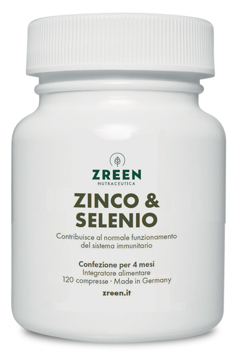 ZREEN ZINCO & SELENIO 120 COMPRESSE - Antica Farmacia Ferrari