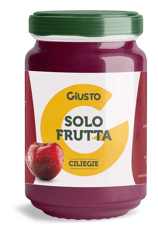 GIUSTO SOLO FRUTTA CONFETTURA CILIEGIE 220 G - Oltrefarma