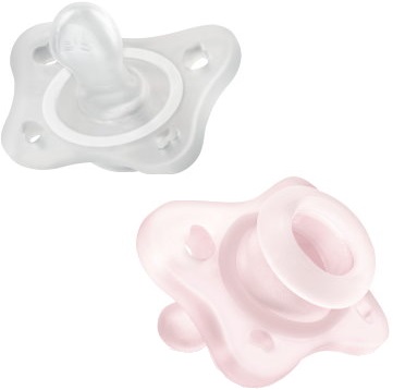 CHICCO GOMMOTTO MINI ROSA 0-2M 2 PEZZI - Oltrefarma