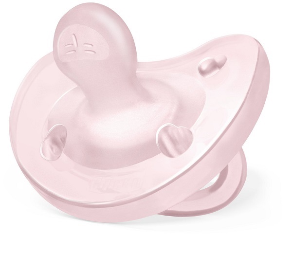 CHICCO GOMMOTTO SILICONE ROSA 2-6 MESI 1 PEZZO - Antica Farmacia Ferrari
