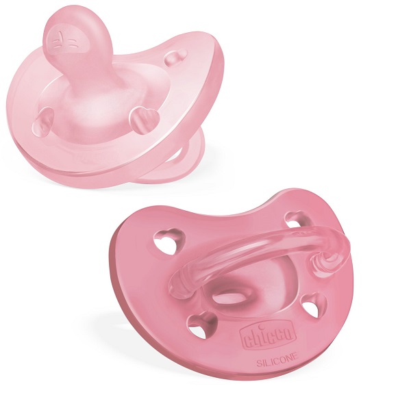 CHICCO GOMMOTTO SILICONE ROSA 6-16 MESI 2 PEZZI - Oltrefarma