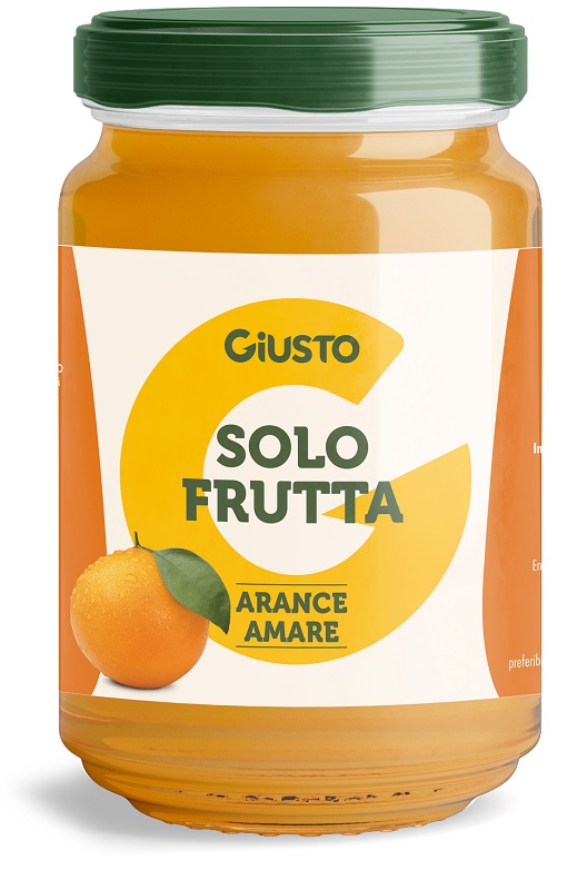 GIUSTO SOLO FRUTTA CONFETTURA ARANCE AMARE 220 G - Oltrefarma