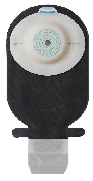 SACCA ILEOSTOMIA SENSURA MIO CONVEX DEEP RIVESTIMENTO NERO APERTURA ISPEZIONABILE MAXI FORO RITAGLIABILE 10-43 10 PEZZI - Oltrefarma