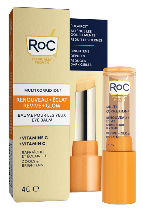 ROC MULTI CORREXION REVIVE + GLOW EYE STICK 4 G - Oltrefarma