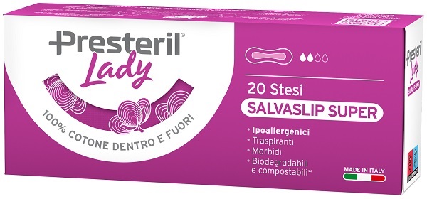 LADY PRESTERIL SALVASLIP SUPER STESI 20 PEZZI - Antica Farmacia Ferrari