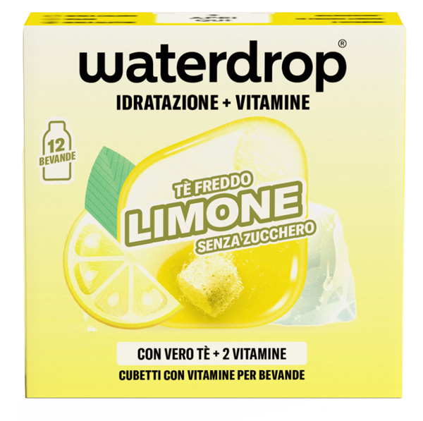WATERDROP ICE TEA LIMONE 12 CUBETTI - Antica Farmacia Ferrari