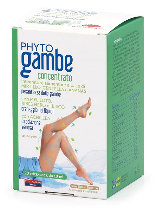 PHYTOGAMBE CONCENTRATO 20 STICK-PACK DA 10 ML - Oltrefarma