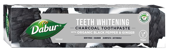 DABUR DENTIFRICIO CHARCOAL GINGER BIO 100 ML - Oltrefarma