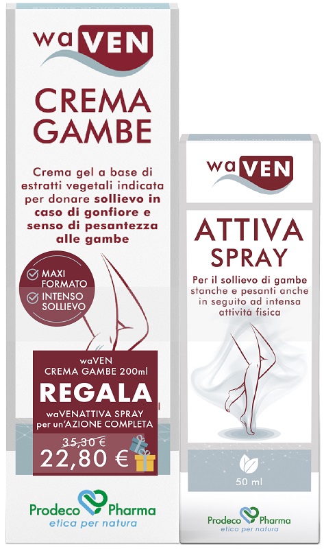 WAVEN CREMA GAMBE 200 ML - Oltrefarma
