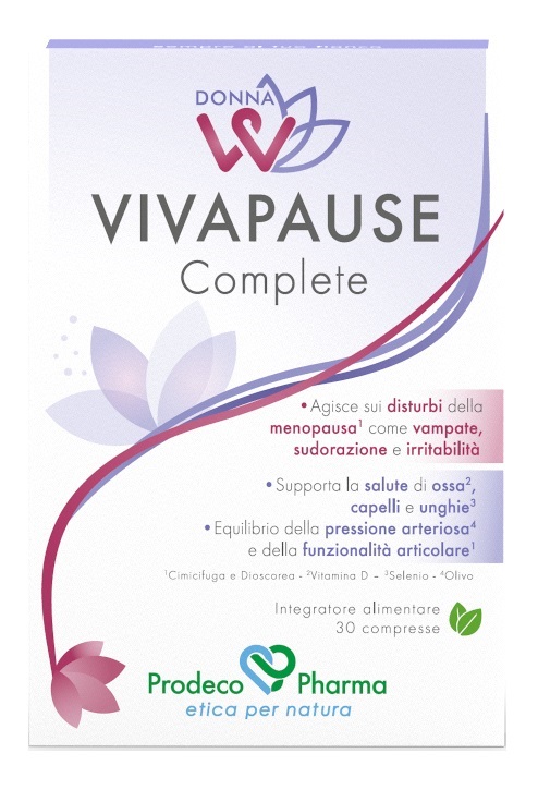 DONNAW VIVAPAUSE COMPLETE 30 COMPRESSE - Antica Farmacia Ferrari