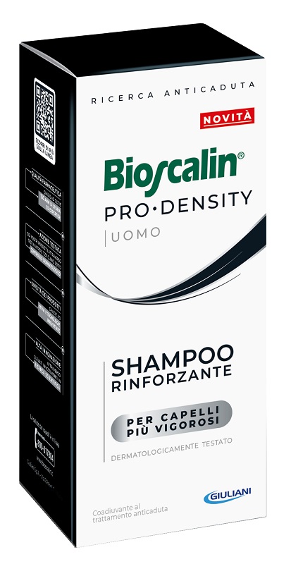 BIOSCALIN PRO DENSITY UOMO SHAMPOO RINFORZANTE 200 ML - Antica Farmacia Ferrari
