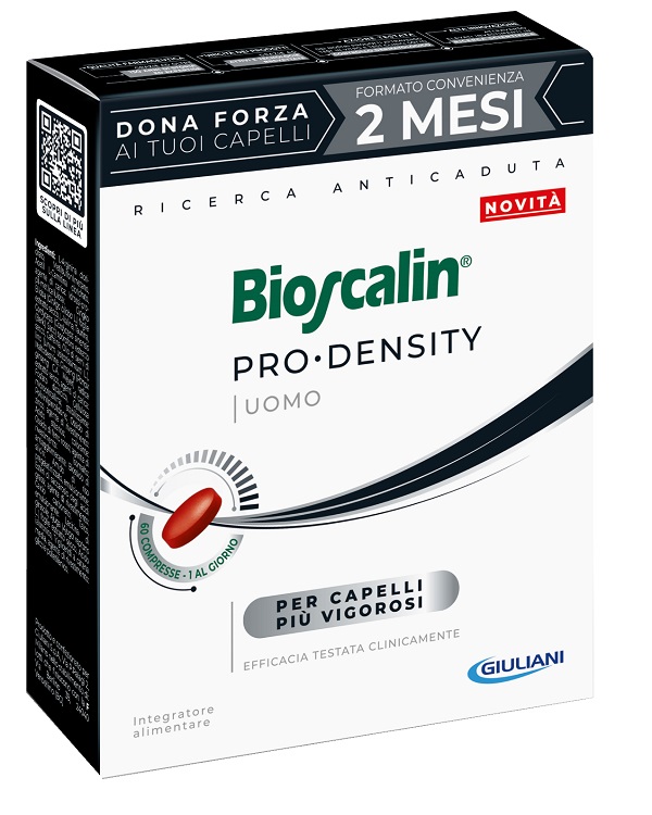 BIOSCALIN PRO DENSITY UOMO 60 COMPRESSE - Oltrefarma