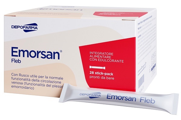 EMORSAN FLEB 28 STICK DA 15 ML - Antica Farmacia Ferrari