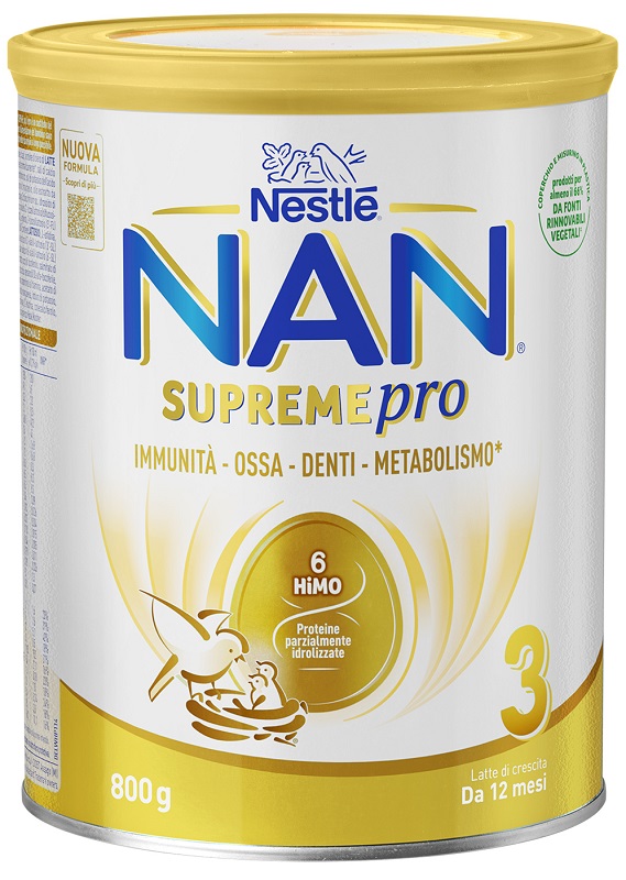 NAN SUPREME PRO 3 POLVERE 800 G - Oltrefarma