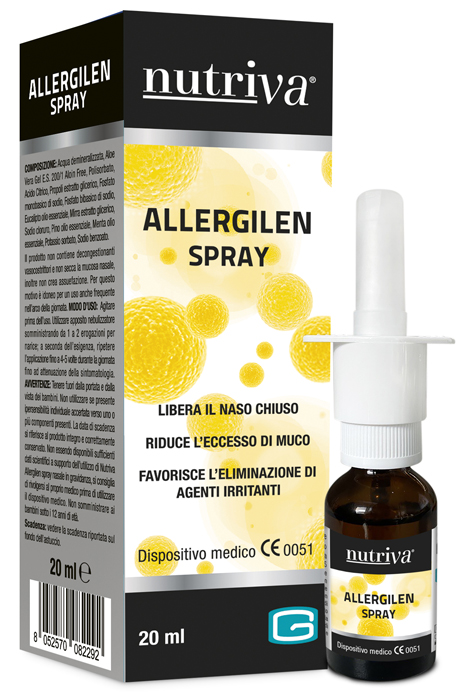 NUTRIVA ALLERGILEN SPRAY 20 ML - Oltrefarma