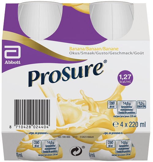 PROSURE BANANA 4 BOTTIGLIE DA 220 ML - Oltrefarma