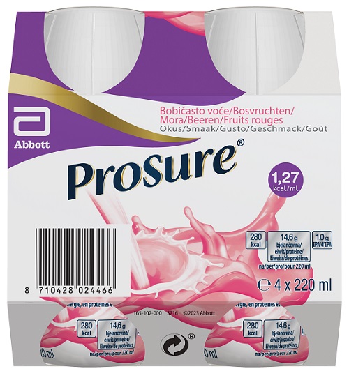 PROSURE BERRY 4 BOTTIGLIE DA 220 ML - Oltrefarma