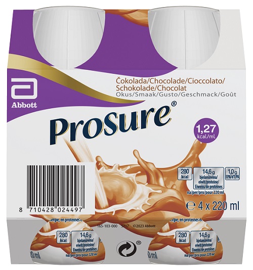PROSURE CHOCOLATE 4 BOTTIGLIE DA 220 ML - Oltrefarma