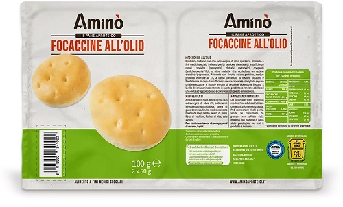 AMINO' FOCACCINE OLIO 100 G - Antica Farmacia Ferrari