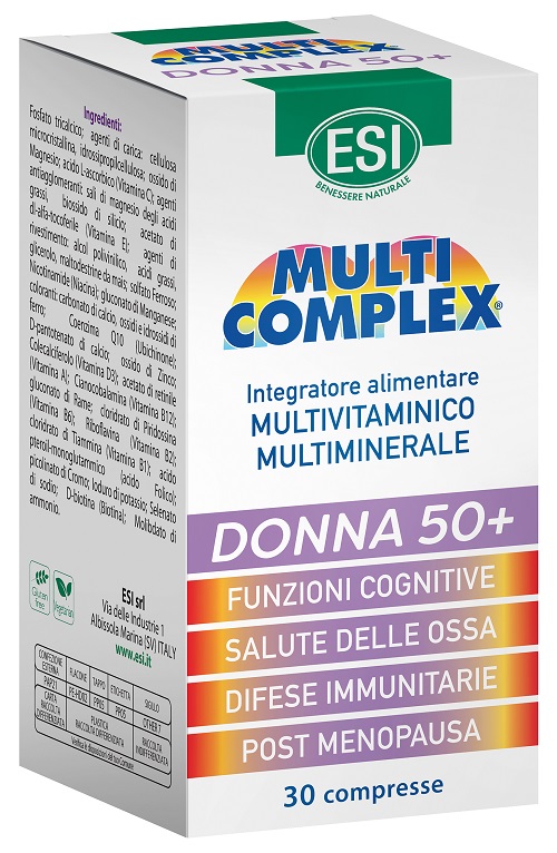 ESI MULTICOMPLEX DONNA 50+ 30 COMPRESSE - Oltrefarma