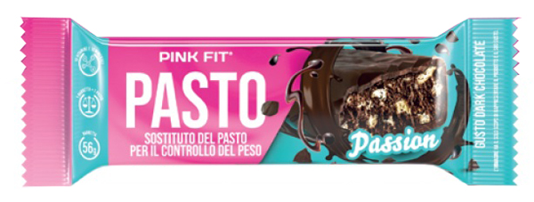 PINK FIT PASTO PASSION DARK CHOCOLATE 56 G - Antica Farmacia Ferrari