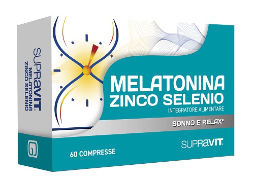 SUPRAVIT MELATONINA ZINCO SELENIO 60 COMPRESSE - Oltrefarma