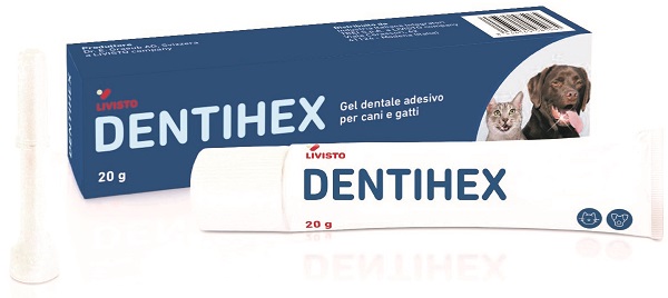 DENTIHEX GEL DENTALE ADESIVO PER CANI E GATTI 20 G - Oltrefarma