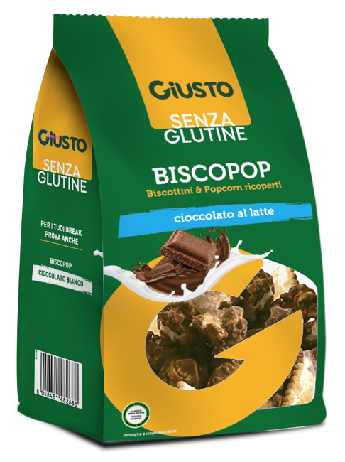 GIUSTO SENZA GLUTINE BISCOPOP NEW 80 G - Oltrefarma