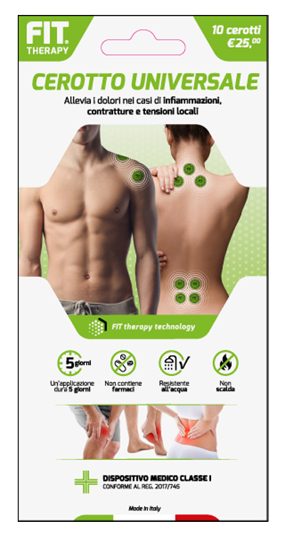 FIT THERAPY CEROTTO UNIVERSALE 10 PEZZI - Antica Farmacia Ferrari