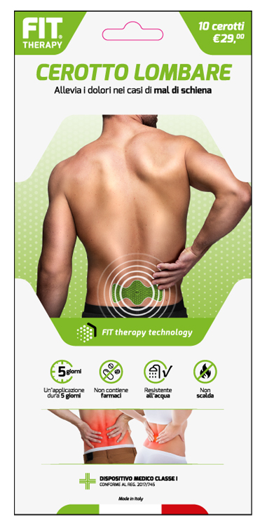 FIT THERAPY CEROTTO LOMBARE 10 PEZZI - Antica Farmacia Ferrari