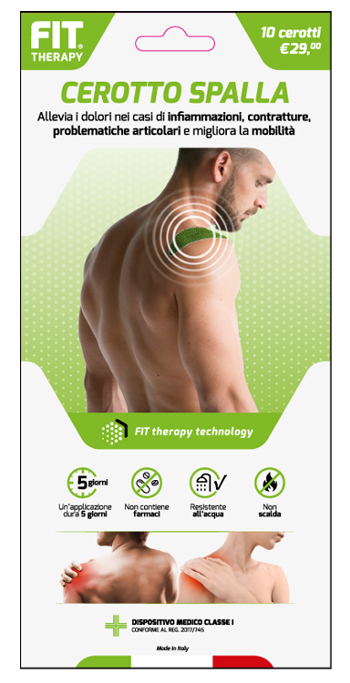 FIT THERAPY CEROTTO SPALLA 10 PEZZI - Oltrefarma