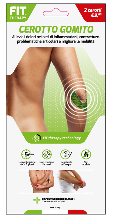 FIT THERAPY CEROTTO GOMITO 2 PEZZI - Oltrefarma