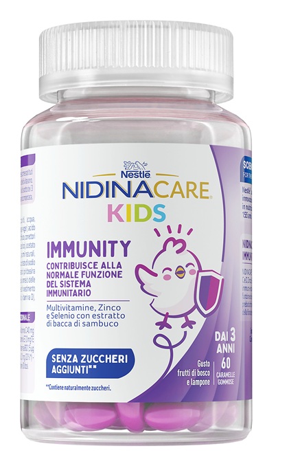 NANCARE KIDS IMMUNITY 60 GUMMIES - Oltrefarma