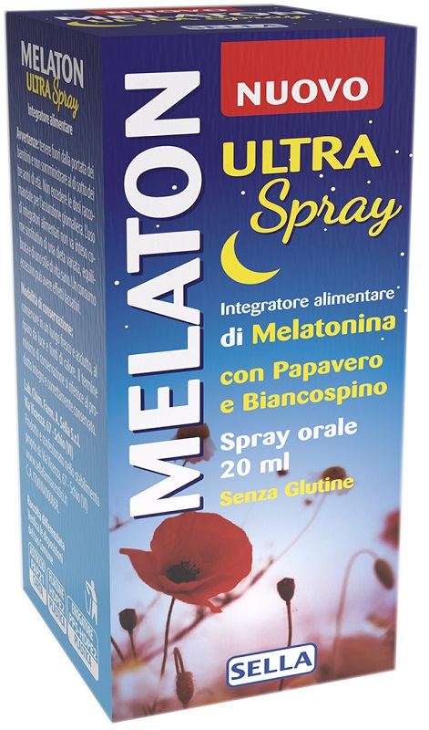 MELATON ULTRA SPRAY ORALE 20 ML - Oltrefarma