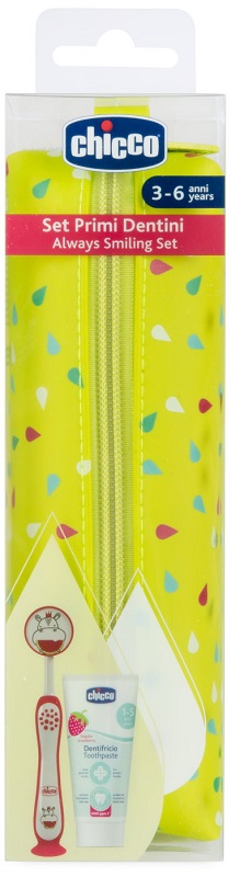 CHICCO SET DENTALE 3-6 YEARS ROSA - Antica Farmacia Ferrari