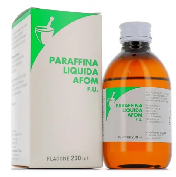 PARAFFINA LIQUIDA AFOM FU200ML - Antica Farmacia Ferrari