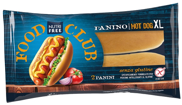NUTRIFREE PANINO HOT DOG XL 2 PEZZI DA 65 G - Oltrefarma