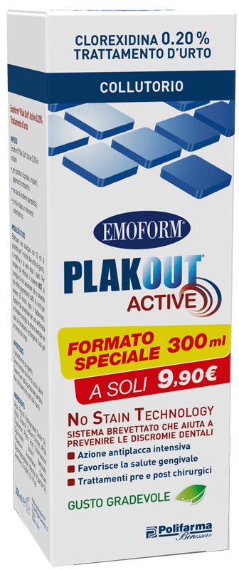 EMOFORM PLAK OUT 0,20% 300 ML - Antica Farmacia Ferrari
