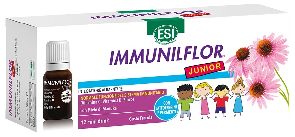 ESI IMMUNILFLOR MINI DRINK JUNIOR 12 MINI DRINK - Oltrefarma