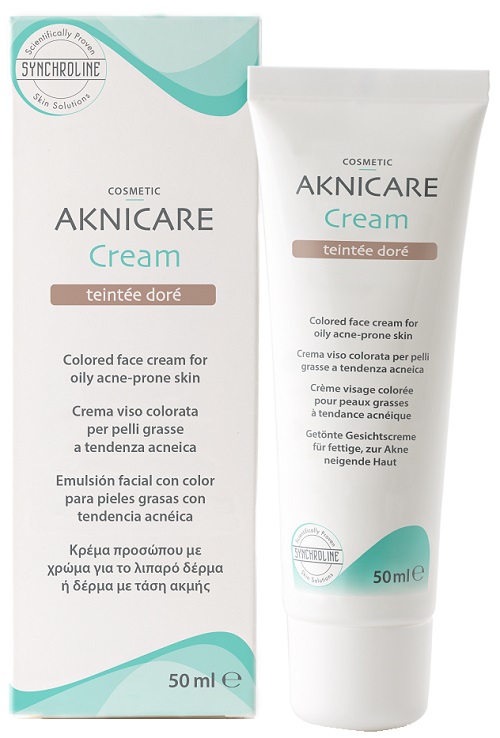 AKNICARE CREAM TEINTEE DORE' 50 ML - Oltrefarma