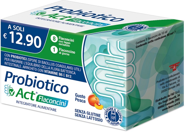 PROBIOTICO ACT 8 FLACONCINI - Oltrefarma